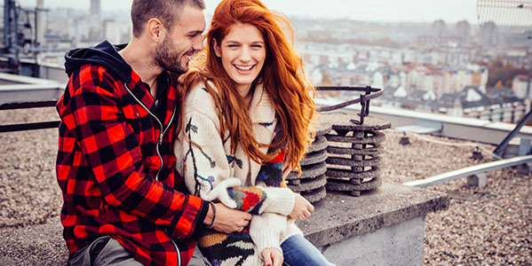 Singles flirten auf Dachterrasse in München